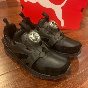 Puma Disc Swift Tech Black Mens Sz 8.5 Brand New Unworn